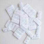 Cierre 3x2 blanco para lencería