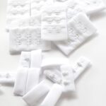 3x2 white hook & eye fasteners | Bra making