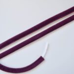 2 mètres de protège armature prune pour la confection de soutien-gorge