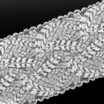 White stretch lace trim | Bra making & lingerie sewing