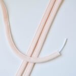 Canal beige claro para los aros de sujetador | 2m de cinta de túnel