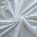 White stabilizing knit fabric for bra and corset | tricot duoplex