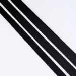Black bra strap elastic | 2 meters | 10/12/15 mm