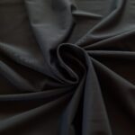 High-quality microfiber fabric for lingerie/underwear | Black stretch fabric
