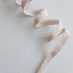 Elastico smerlato beige 10mm - 2 metri per mutandine