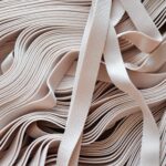 Beige bra strap elastic | 2 meters | 10/12/15 mm