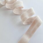 Elastico ripiegabile beige 15mm - 2 metri per lingerie