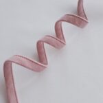 Canal rosa polvo para los aros de sujetador | 2m de cinta de túnel