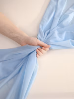 Blue Stretch Power Net | High-Quality Lingerie Mesh (50cm) - Image 5