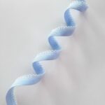 Elastico smerlato blu 10mm | 2 metri per mutandine lingerie