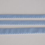 Blue picot edge plush elastic | 2 meters | 10/12/15 mm