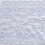 stretch lace blue trim for sewing lingerie, floral lace for bra making