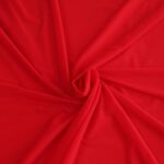 Maille-tulle bi-stretch rouge | Powernet léger