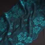 stretch lace trim for sewing lingerie, elastic lace fabric for bra making