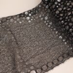 eyelash elastic lace for bra making, stretch lace trim for sewing lingerie
