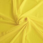 Maille-tulle bi-stretch jaune
