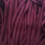 2 meters burgundy color bra underwire casing for bra making, tunnel tape for bra underwires