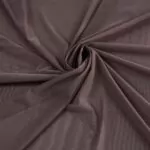 Maille-tulle bi-stretch rouge poivré