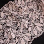 stretch lace trim for sewing lingerie, elastic lace fabric for bra making