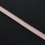 Élastique picot rose poudré 10mm