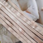 2 meters in size 10 mm light beige picot edge knicker elastic, elastic for lingerie
