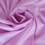 Tejido de microfibra de satén de alta calidad para ropa interior/ropa de playa/ropa deportiva, 0,5 m (color rosa mosqueta)