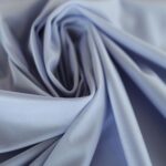tessuto in microfibra satinata di alta qualità per intimo/costumi da bagno/abbigliamento fitness 0,5 m (colore blu setoso)