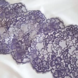 chantilly lace coupon for lingerie, inelastic lace for corsets