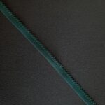 Elastico per mutandine con bordo a picot verde scuro da 10 mm, elastico per lingerie, 2 metri