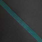 2 metri di elastico ripiegabile verde scuro da 15 mm, elastico ripiegabile elasticizzato per lingerie