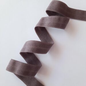 2 metri di elastico ripiegabile color pepe da 15 mm, elastico estensibile per lingerie
