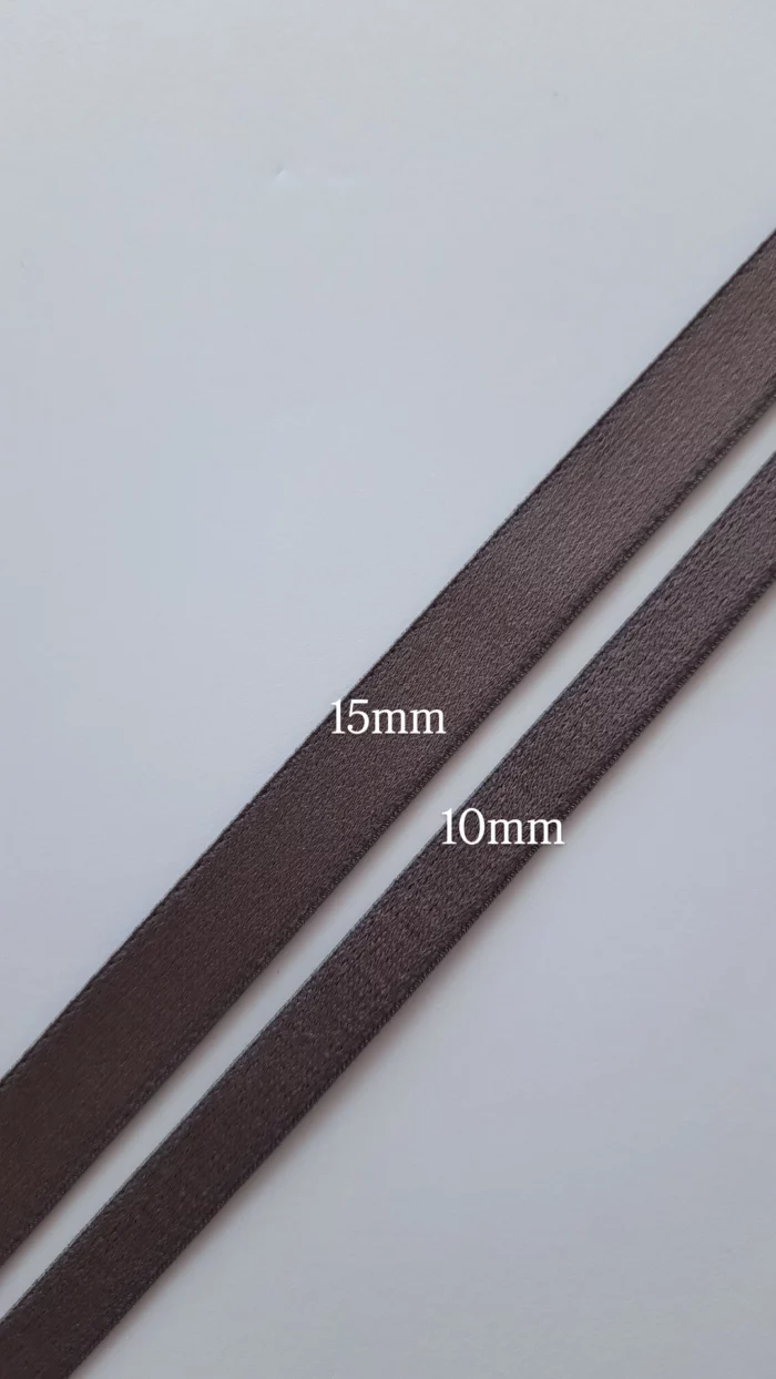 2 meters pepper strap elastic in sizes 10/15mm, bra strap for lingerie sewing - Image 3