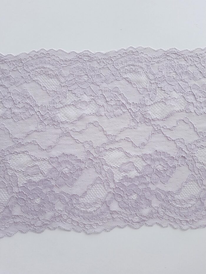 Passamaneria in pizzo elasticizzato per lingerie, tessuto in pizzo elastico per reggiseni - immagine 4