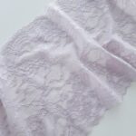 puntilla elástica para coser lencería, tejido elástico de encaje para la confección de sujetadores