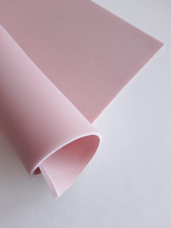 Espuma para sujetador de 1/8"/3 mm, espuma laminada de color rosa antiguo para copa de sujetador (50x30 cm) - Imagen 1