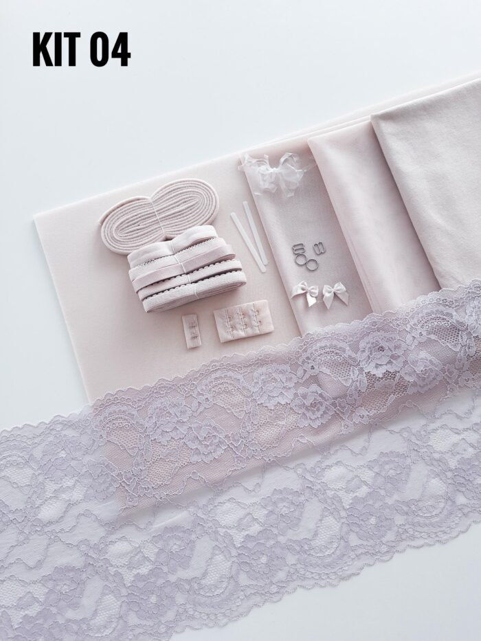 bra + panty sewing kit beige color, DIY Kits - Image 5