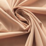 Tessuto in microfibra di alta qualità per lingerie/biancheria intima 0,5 m (color sabbia)