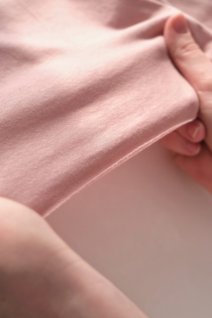Tissu à gousset/doublure rose antique pour sous-vêtements – Image 3