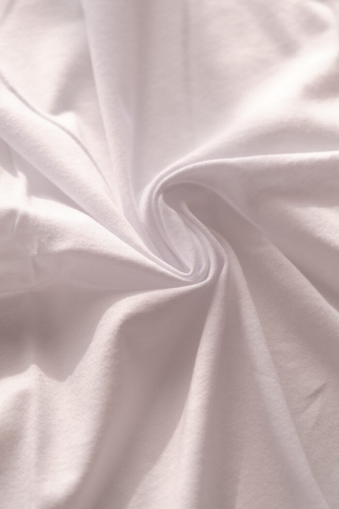 White gusset lining fabric for underwear - Image 1