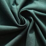 Tessuto verde scuro per tassello/fodera per intimo
