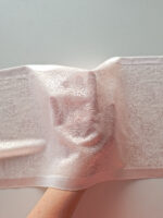 light pink elastic lace trim for sewing lingerie, width 23 cm - Image 4