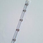 busk metálico para corsetería y confección de vestuario, longitud 30 cm