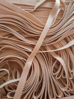 2 meters almond color strap elastic in sizes 10mm, bra strap for lingerie sewing