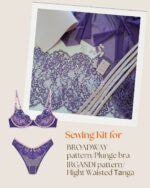 Complete Sewing Kit for BROADWAY & IRGANDI patterns (by Lingerie LVL)