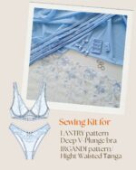 Complete Sewing Kit for LANTRY & IRGANDI patterns (by Lingerie LVL)