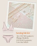 Complete Sewing Kit for ALCANTARA & ESTAIADA patterns (by Lingerie LVL)
