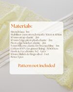 Complete Sewing Kit for ALCANTARA & HELIX patterns (by Lingerie LVL) - Image 3