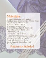 Complete Sewing Kit for BROADWAY & IRGANDI patterns (by Lingerie LVL) – Image 3