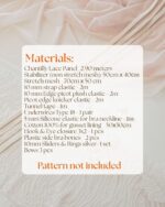 Complete Sewing Kit for LANTRY & ESTAIADA patterns (by Lingerie LVL) – Image 3