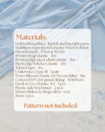 Complete Sewing Kit for LANTRY & IRGANDI patterns (by Lingerie LVL) – Image 3